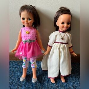 Set of Mia dolls from the Crissy doll collection